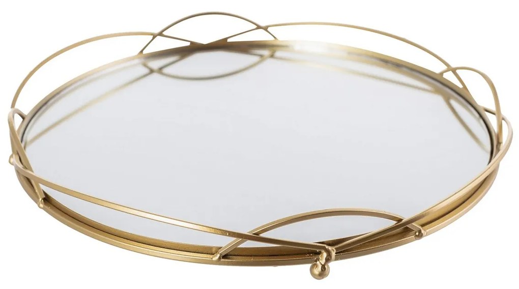 Taca Gold Mirror ⌀28cm