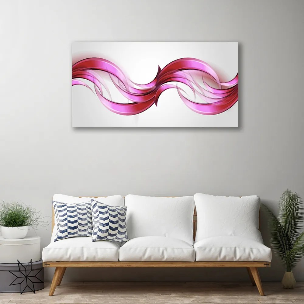 Obraz drukowany na płótnie Płynna Geometria Abstrakcji