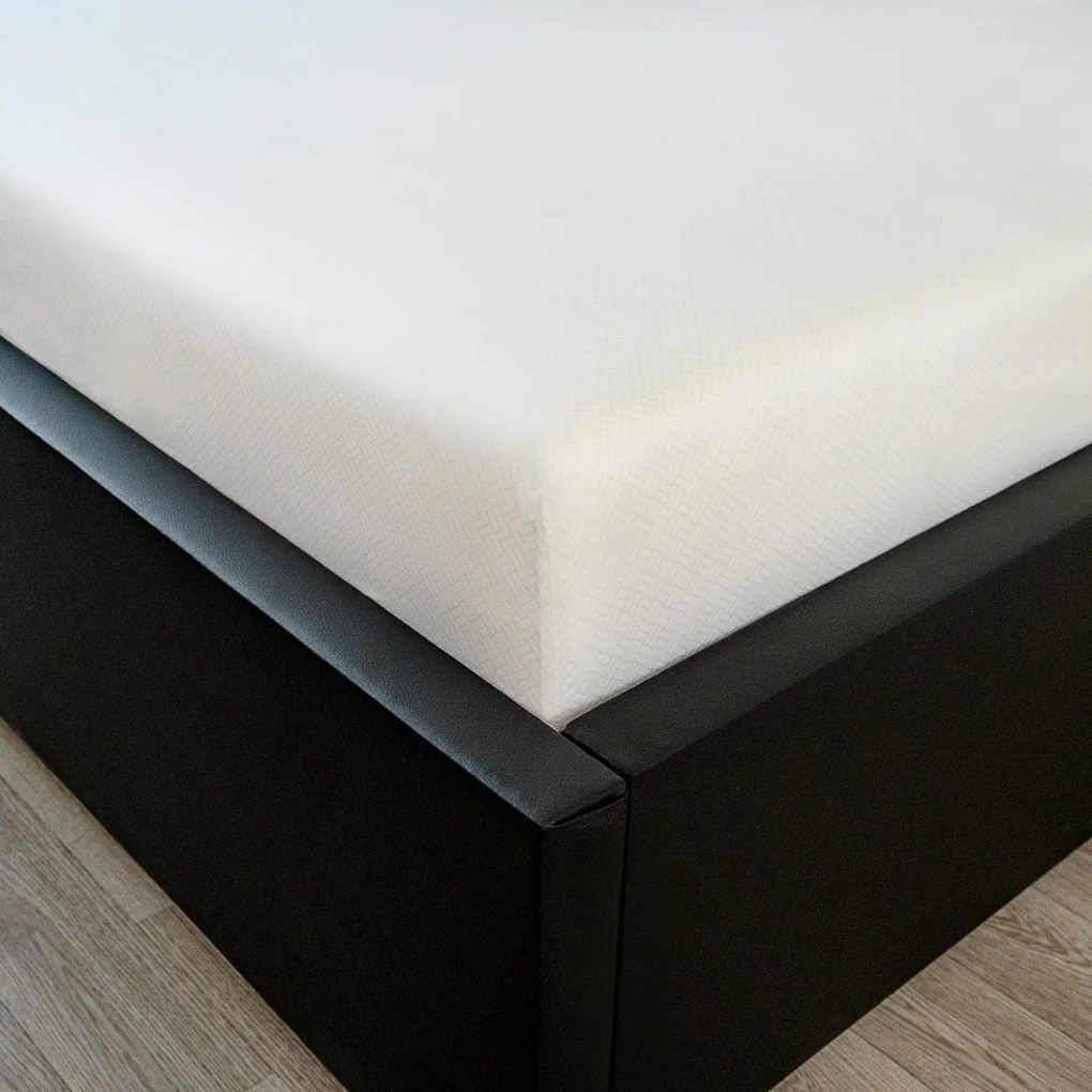 Kvalitex Bawełniane prześcieradło z gumką COOLbEFECT, 180 x 200 cm