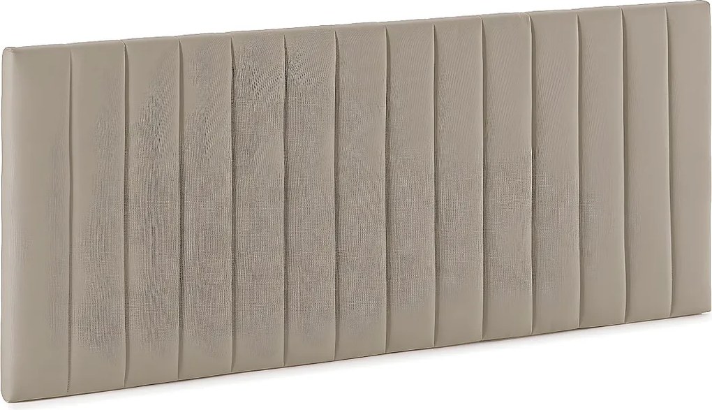 Głowica łóżka tapicerowana Eris 160x60 cm Beżowy
