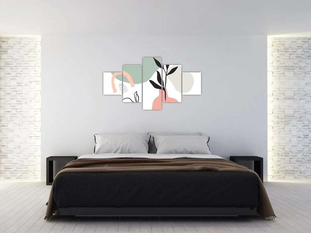 Obraz - Kwiaty w wazonie N⁰3 (125x70 cm)