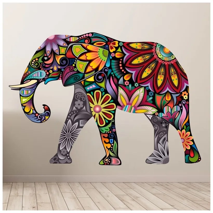 Naklejka Ambiance India Alephant