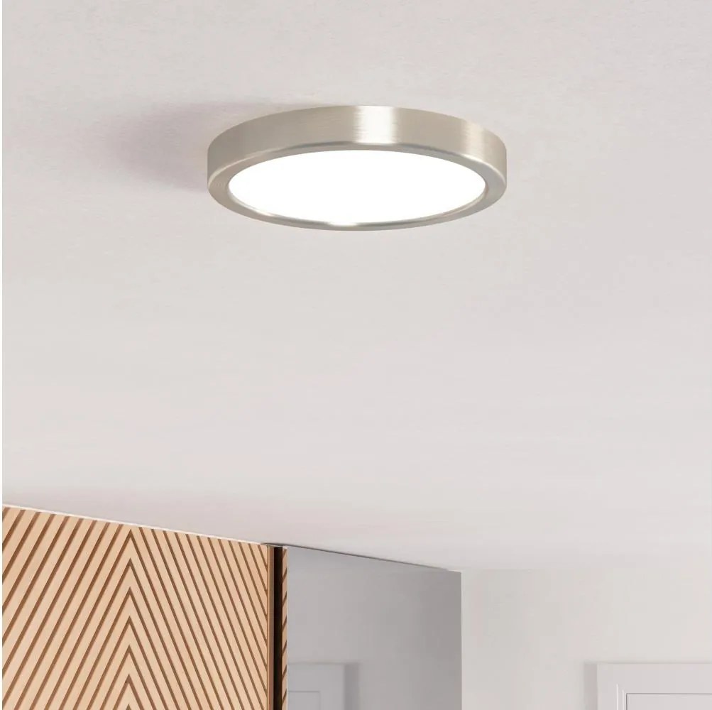 Eglo 901316 - LED lampa sufitowa FUEVA LED/11,5W/230V 2700/4000/6500K śr. 21,1 cm chrom