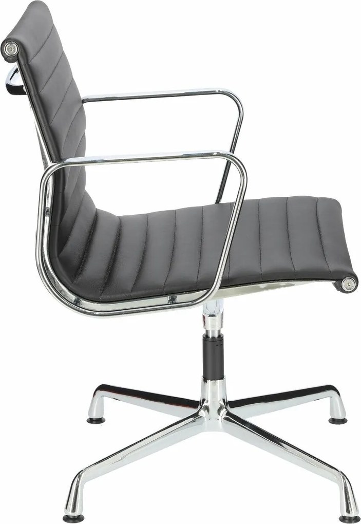Fotel biurowy CH1081T skóra, chrom