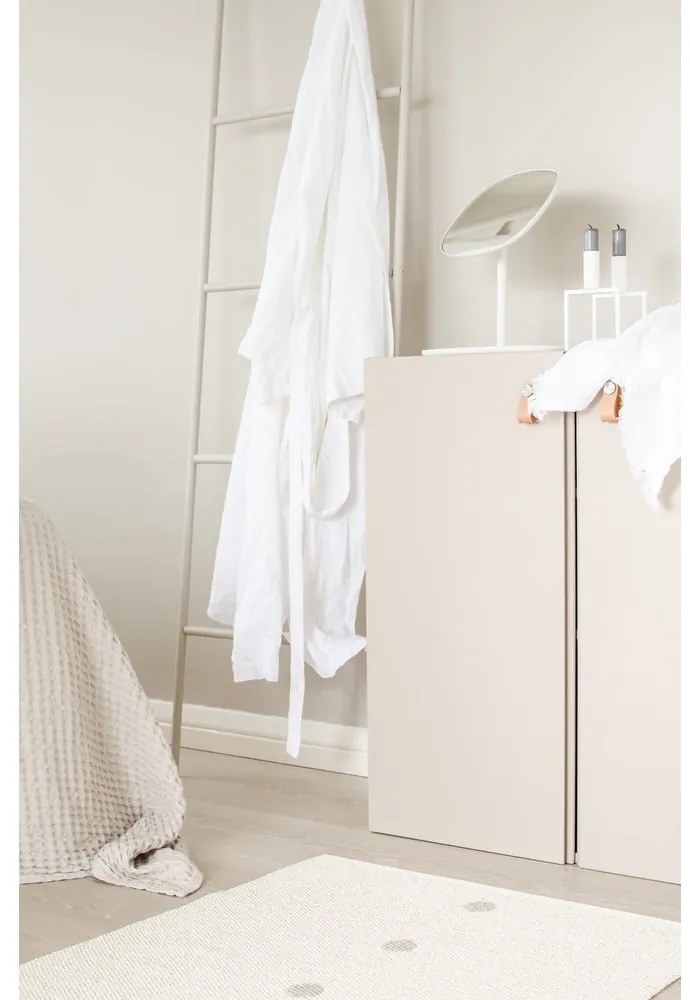 Beżowo-kremowy dywan odpowiedni na zewnątrz 70x60 cm Peg Linen Vanilla – Pappelina