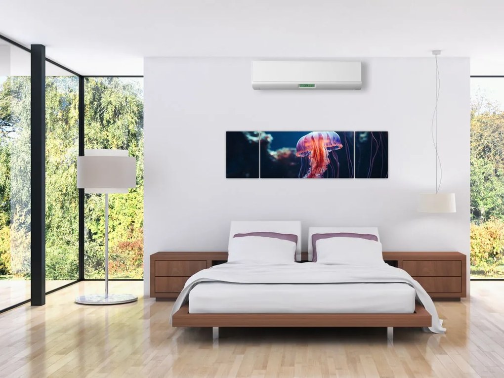 Obraz - Meduza (170x50 cm)