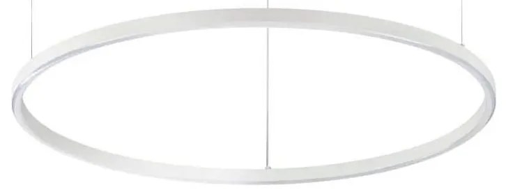 Ideal Lux - Lampa wisząca na lince ORACLE SLIM LED/40W/230V 3000K śr. 70 cm biała