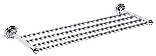 Wieszak na ręczniki 66,5×6,5 cm, srebrny