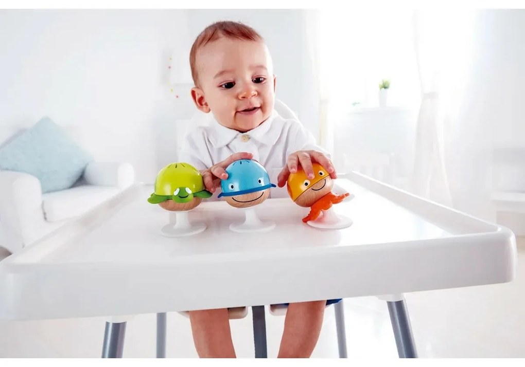 Hape Grzechotki figurki