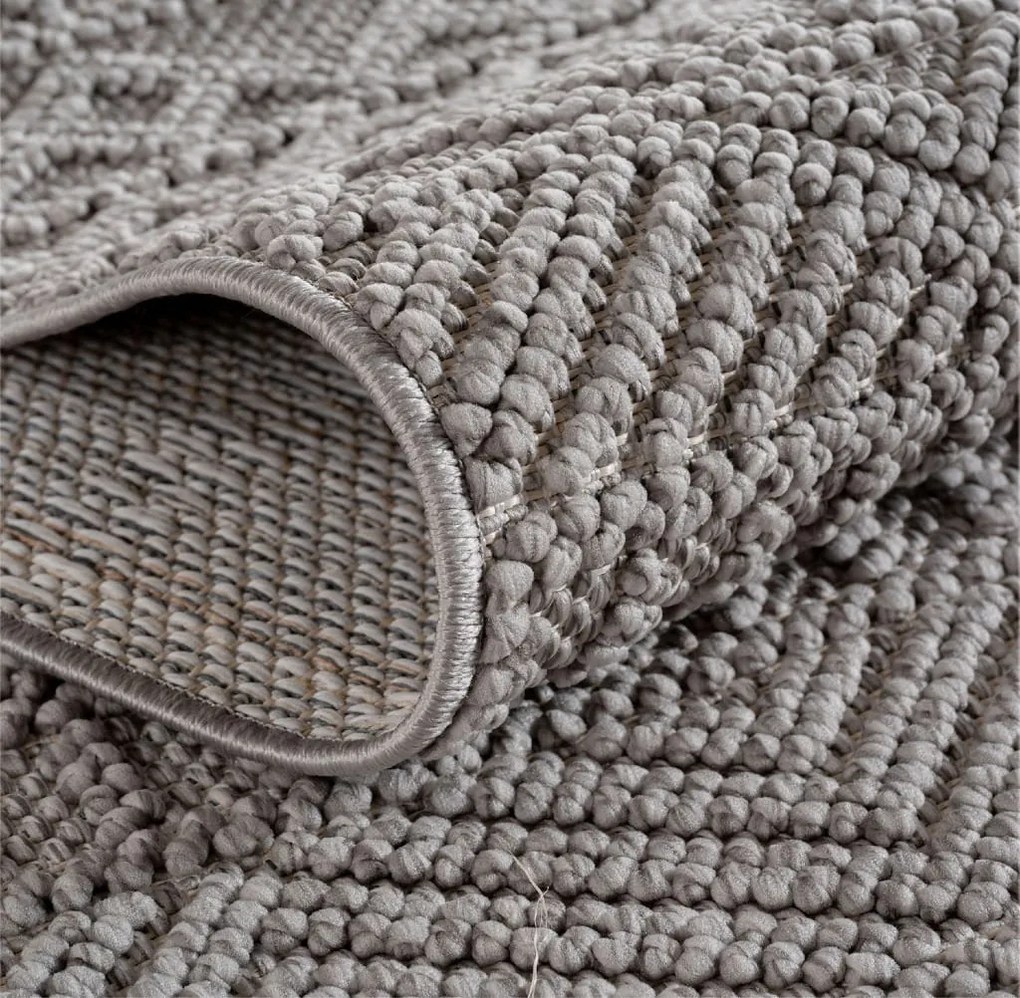 Dywan nowoczesny Helix Boho szary  140 cm x 200 cm