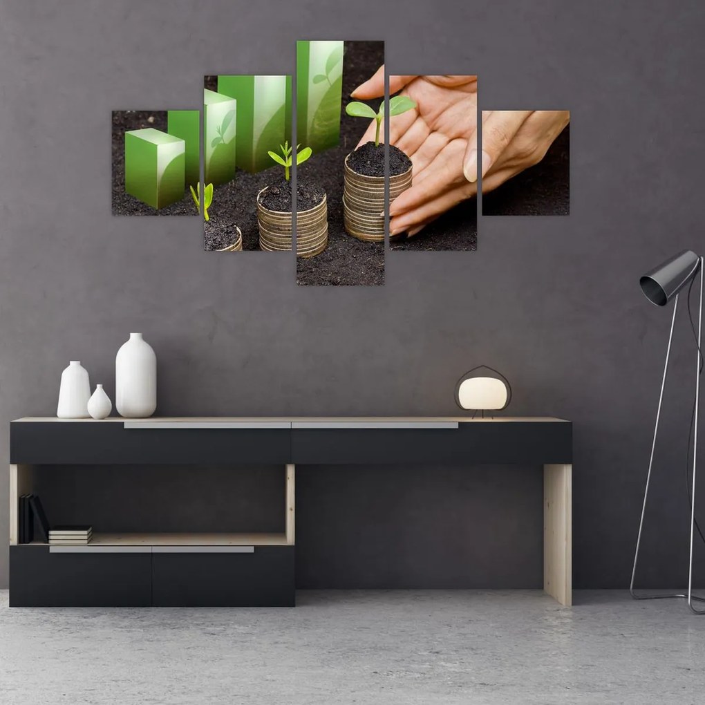 Obraz - Wzrost (125x70 cm)
