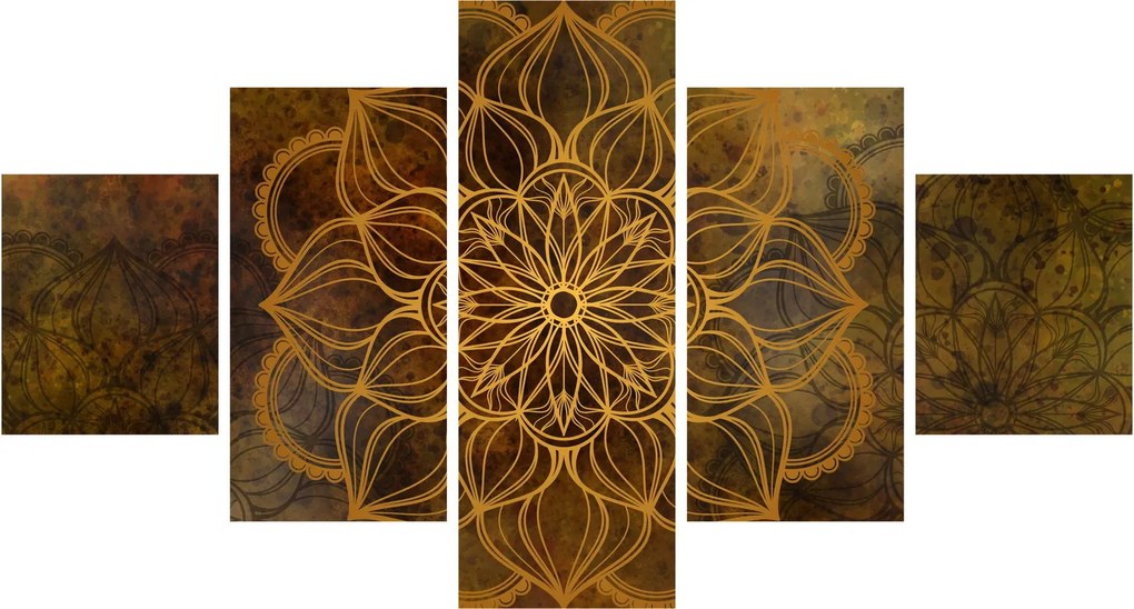 Obraz - Mandala radości (125x70 cm)