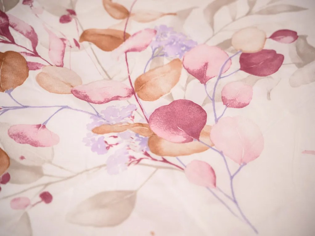 PrzytulneMieszkanie.pl PrzytulneMieszkanie.pl Pościel z mikrofibry FLORANY białe Rozmiar pościeli: 70 x 90 cm | 140 x 200 cm