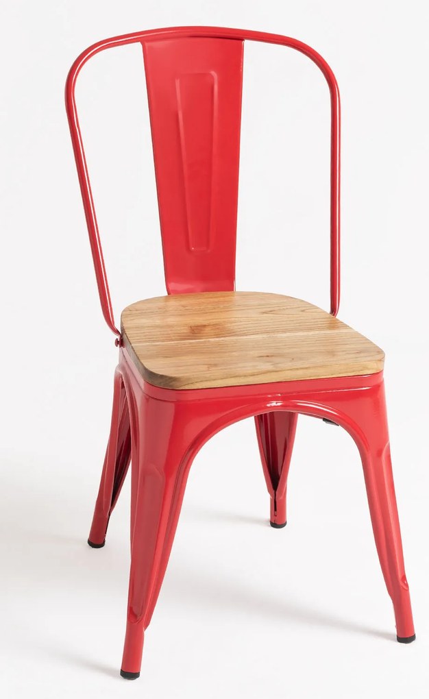 Krzeso z naturalnego drewna Torix