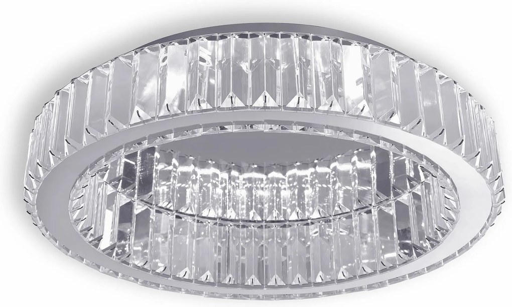 LAMPA KRYSZTAŁOWA PLAFON APP1744-C 50 cm CHROM