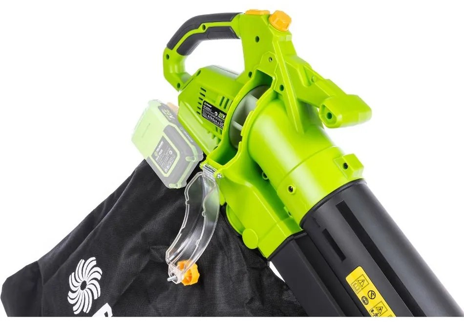 Fieldmann FZF 70725-0 akumulatorowy odkurzacz ogrodowy, 2 x 20 V