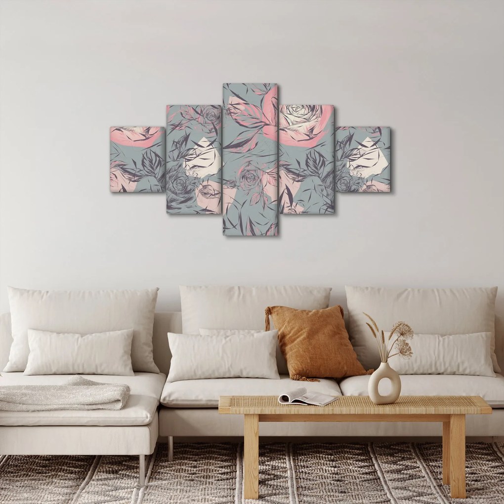 Obraz - Róża (125x70 cm)