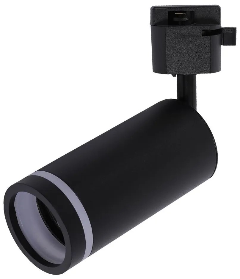 Oświetlenie punktowe do systemu szynowego JET RING 1xGU10/10W/230V czarny