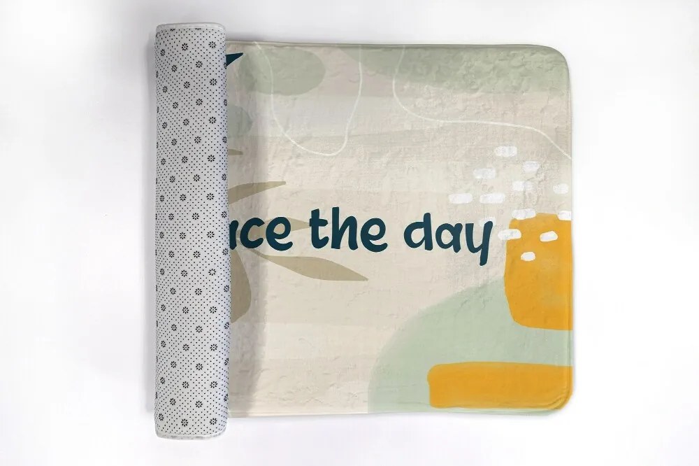 Dywanik łazienkowy antypoślizgowy Dywanik łazienkowy antypoślizgowy Geometryczna Abstrakcja