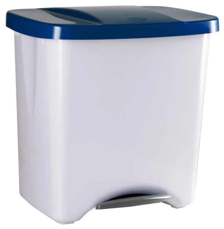 Denox Ecologic Kosz na śmieci na pedał 50 l, niebieski