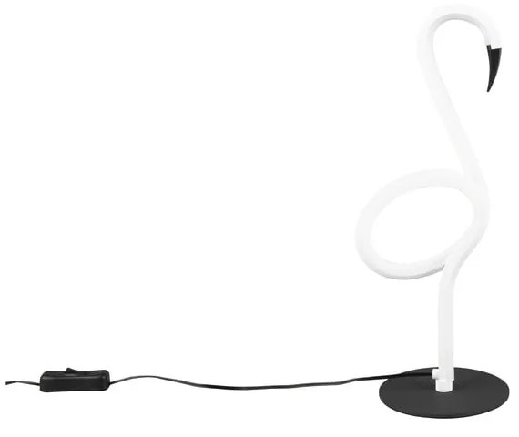 Biała lampa stołowa LED (wysokość 35 cm) Ingo – Reality