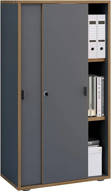 Szafka biurowa Drzwi przesuwne Salia 3x B60