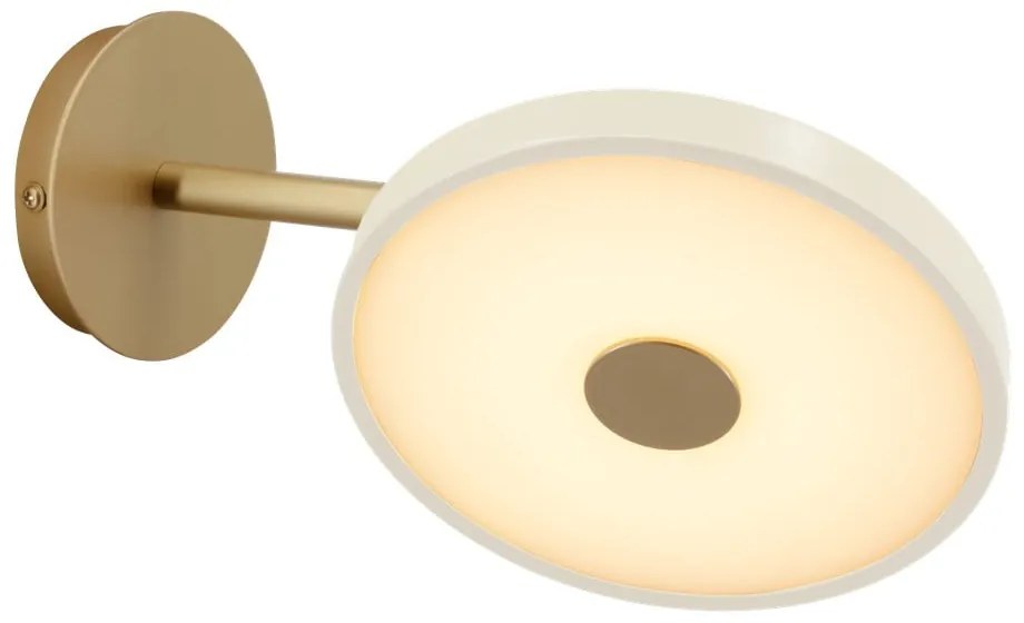 Kremowy kinkiet LED ze ściemniaczem ø 15 cm Asteria Wall Short – UMAGE