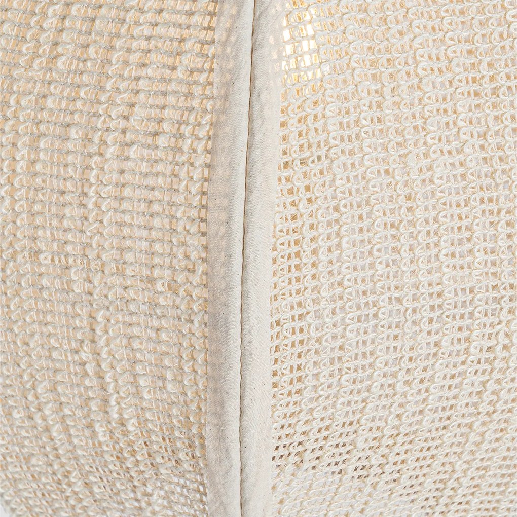 Orientalna lampa wisząca naturalna 35 cm - Rob