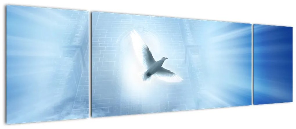 Obraz - Boska gołębica (170x50 cm)