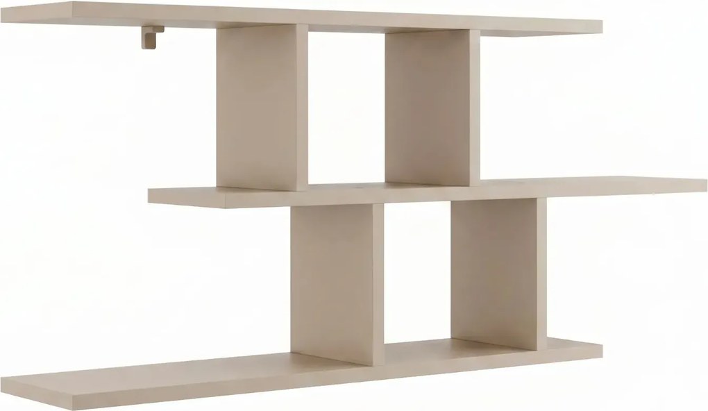 Kaszmirowa minimalistyczna półka wisząca nowoczesna H6-C59