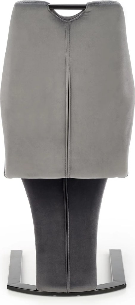 Krzesło velvet na jednej nodze K442