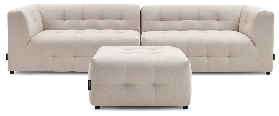 Beżowa sofa 324 cm Kleber – Bobochic Paris