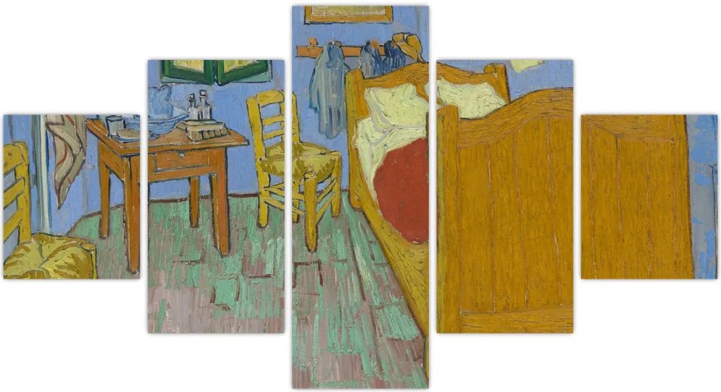 Obraz - Vincent van Gogh, The Bedroom, reprodukcje (125x70 cm)