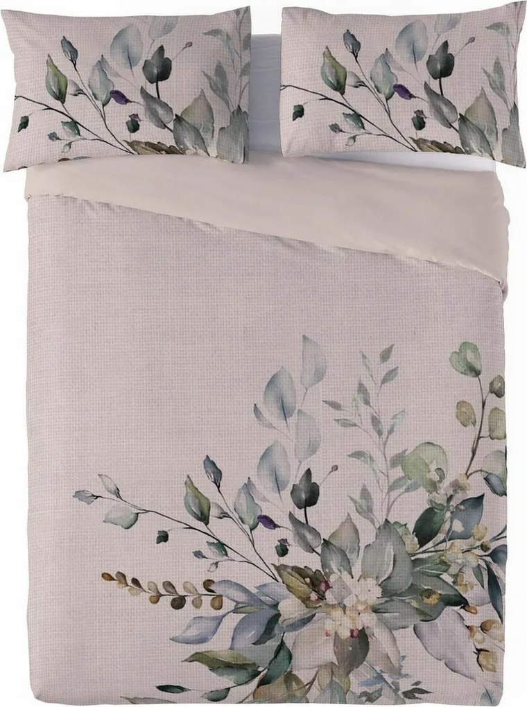 Pościel z mieszanki bawełny i lnu Wiązanka, 160 x 200 cm, 2 szt. 70 x 80 cm