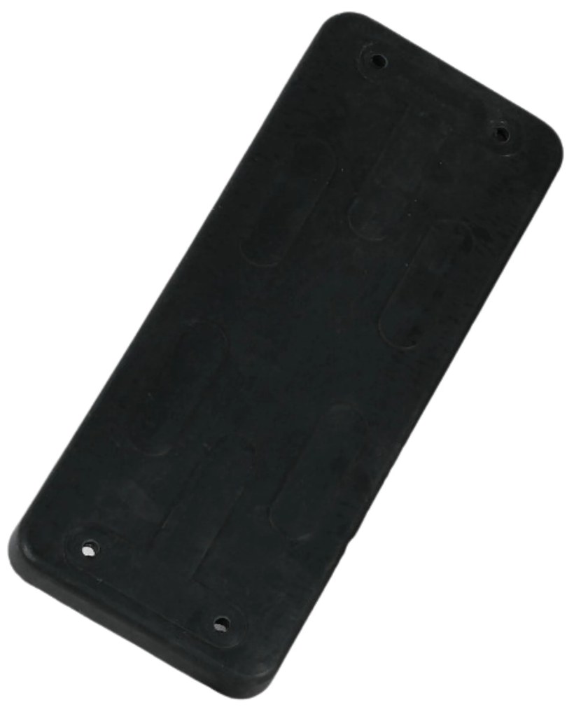 Siedzisko gumowe czarne deska do huśtawki płaska dla dzieci