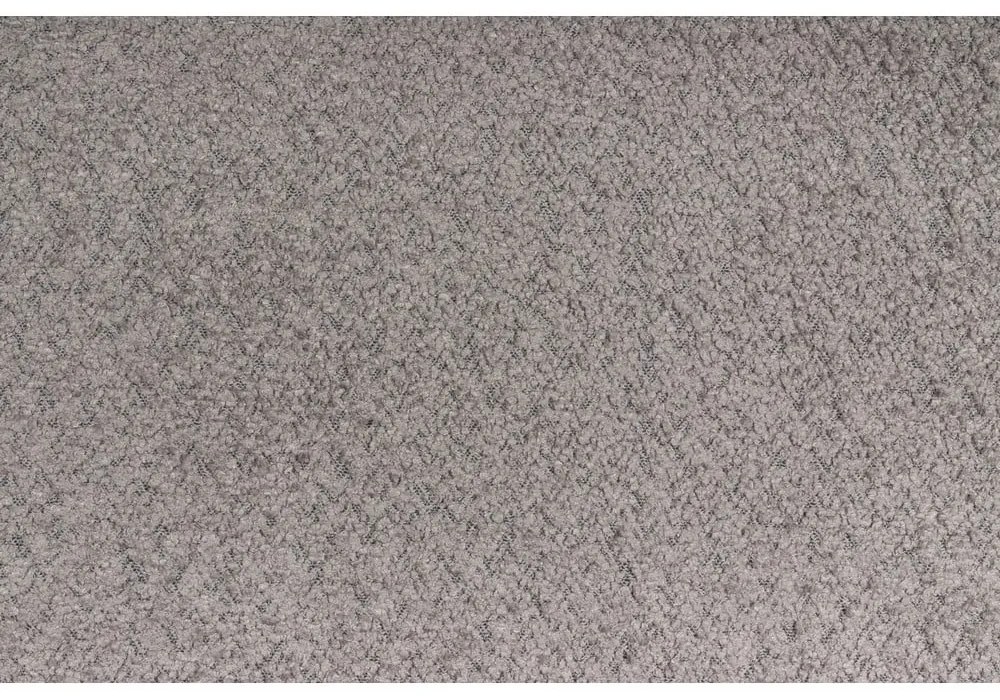 Szare tapicerowane łóżko dwuosobowe ze stelażem 180x200 cm Tina – Ropez