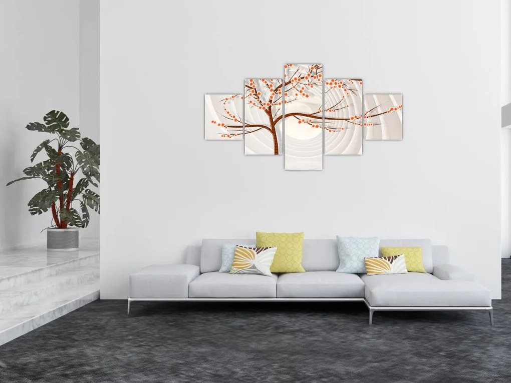 Obraz - Drzewo w nieskończoności (125x70 cm)