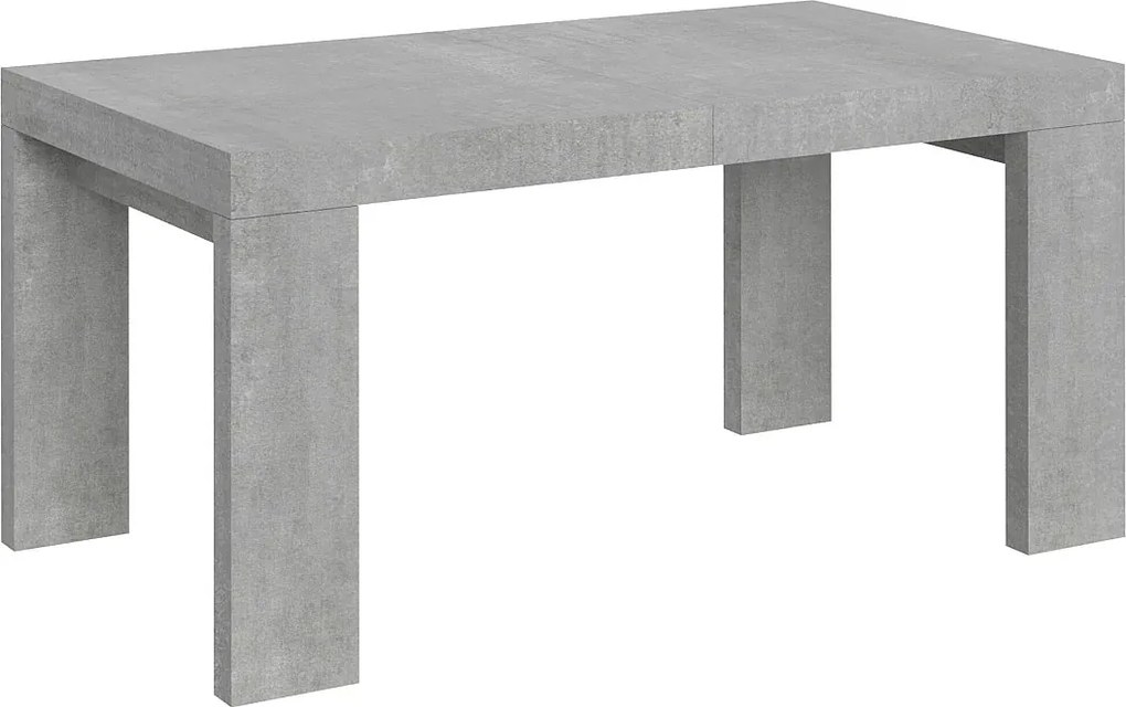Stół rozkładany 160/264x90 cm Roxell cementu