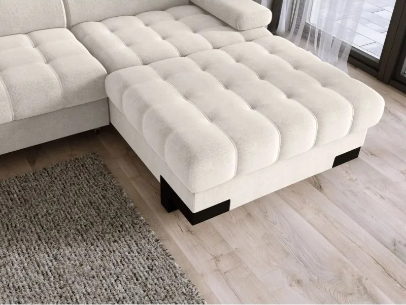 Narożnik SELVA S z funkcją spania i pojemnikiem WERSAL