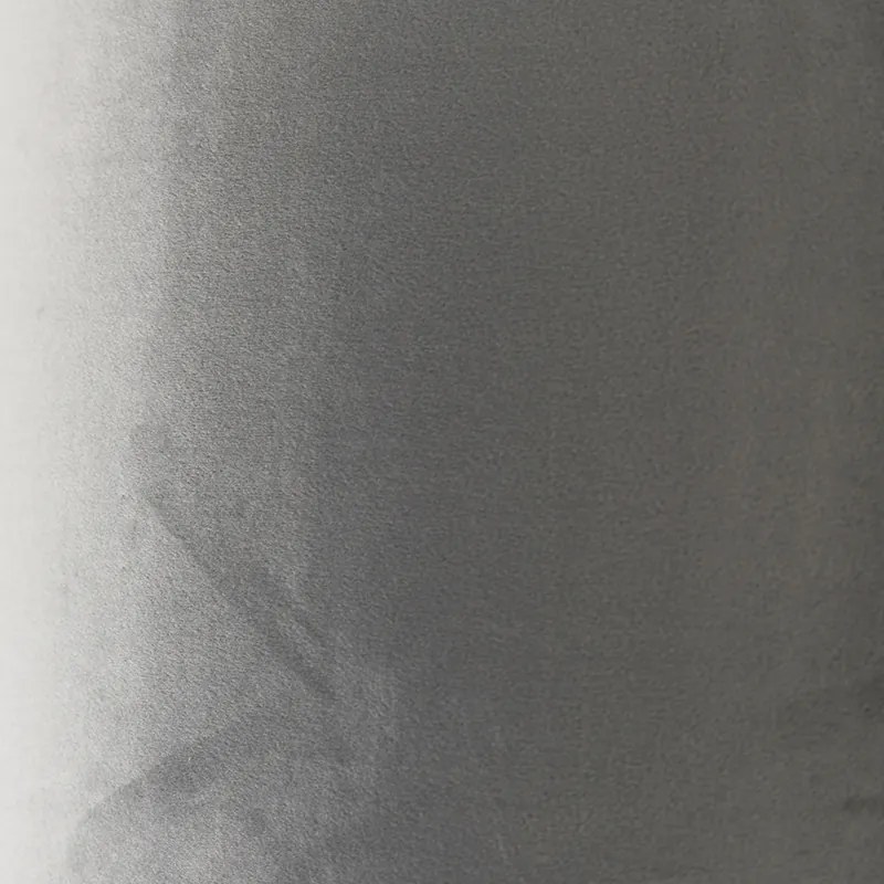 Abażur z weluru szary 50/50/25