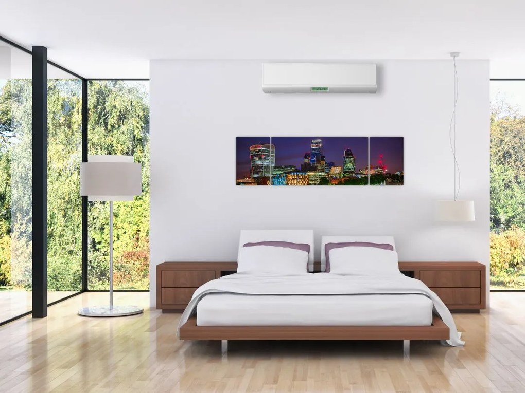 Obraz - Londyn wieczorem (170x50 cm)