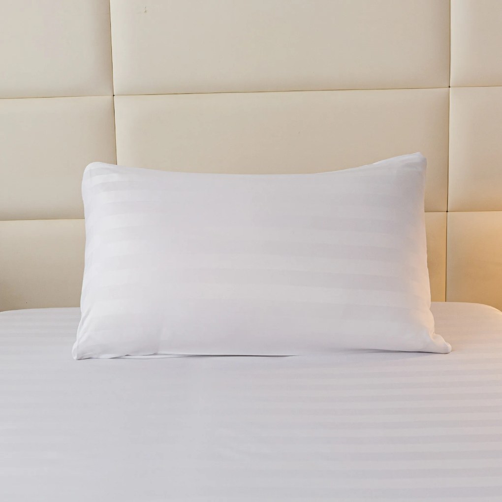 Poszewka na poduszkę JASMINE 50x70 cm biała, hotelowa kieszeń
