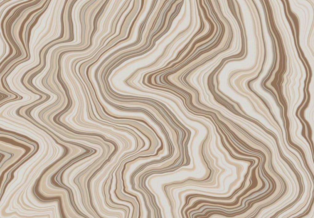 Fototapeta - Beżowy marmur (196x136 cm)
