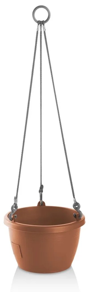 Gardenico Doniczka samonawadniająca do zawieszenia Marina terakota, śr. 30 cm, śred. 30 cm