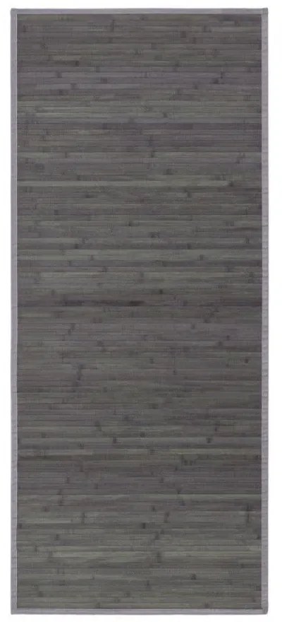 Zielony/szary bambusowy dywan 75x175 cm – Casa Selección