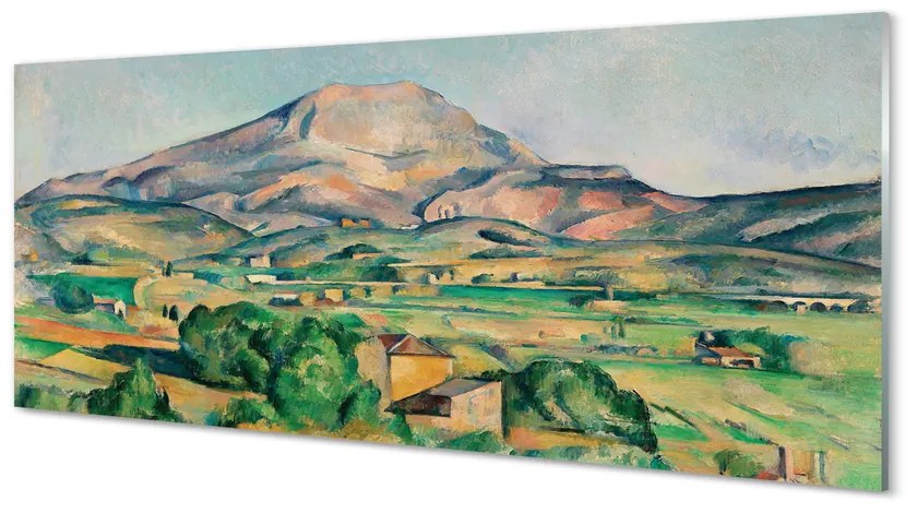 Obraz akrylowy Góra św. Wiktorii - Paul Cézanne