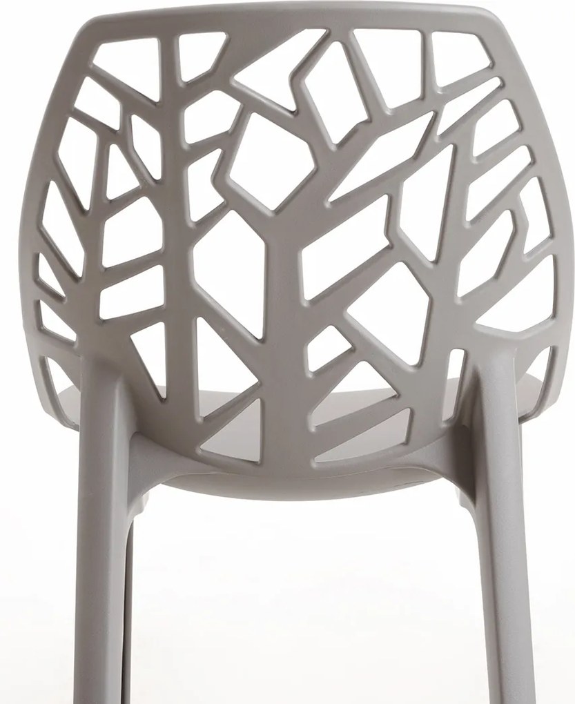 Zestaw 4 Krzese Hissar Polipropylen