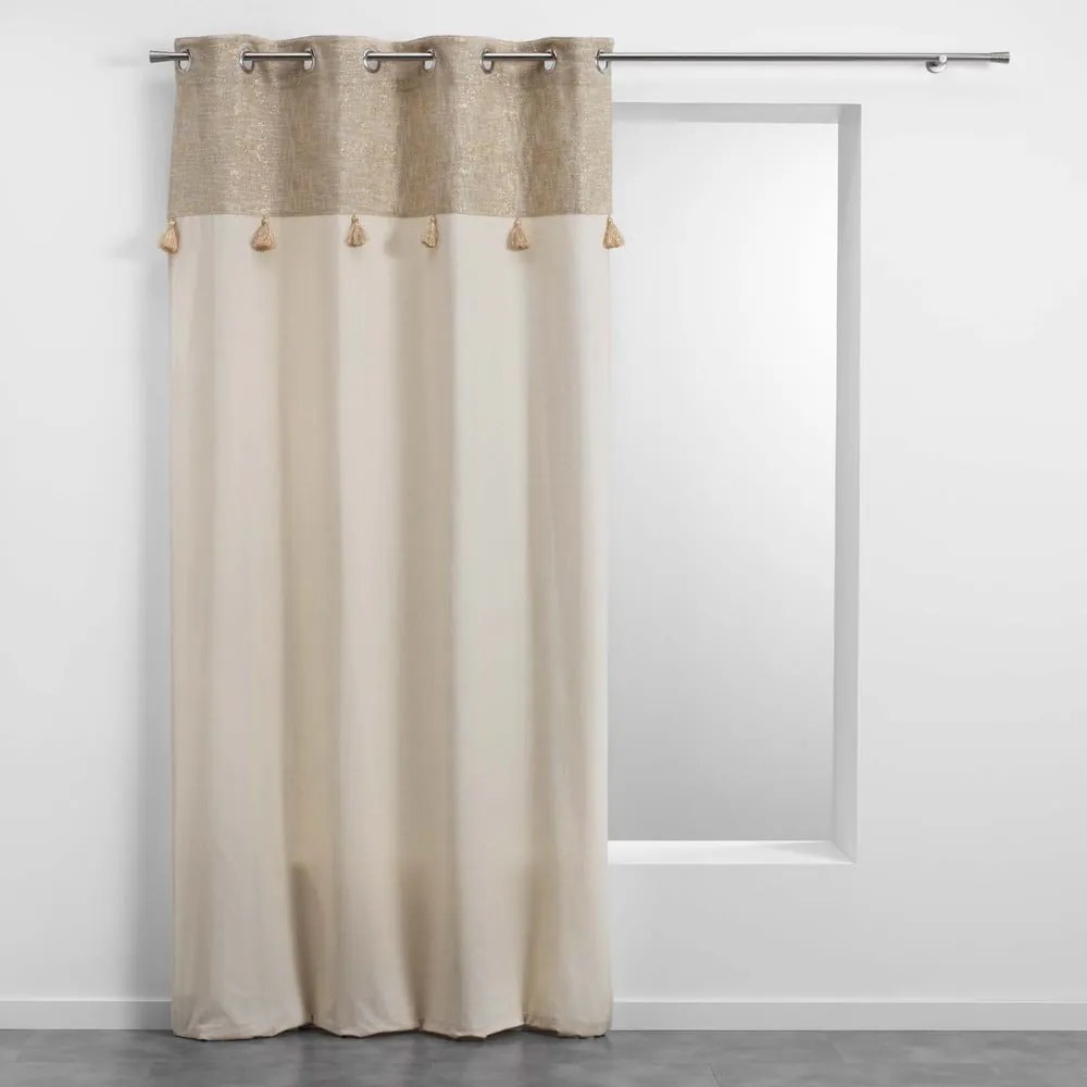 Beżowa zasłona 140x240 cm New Sultan – douceur d'intérieur