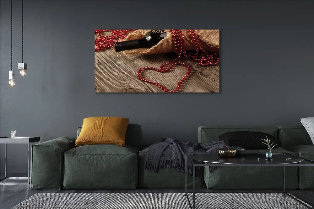 Duży obraz na płótnie Romantyczny Akcent Z Winem