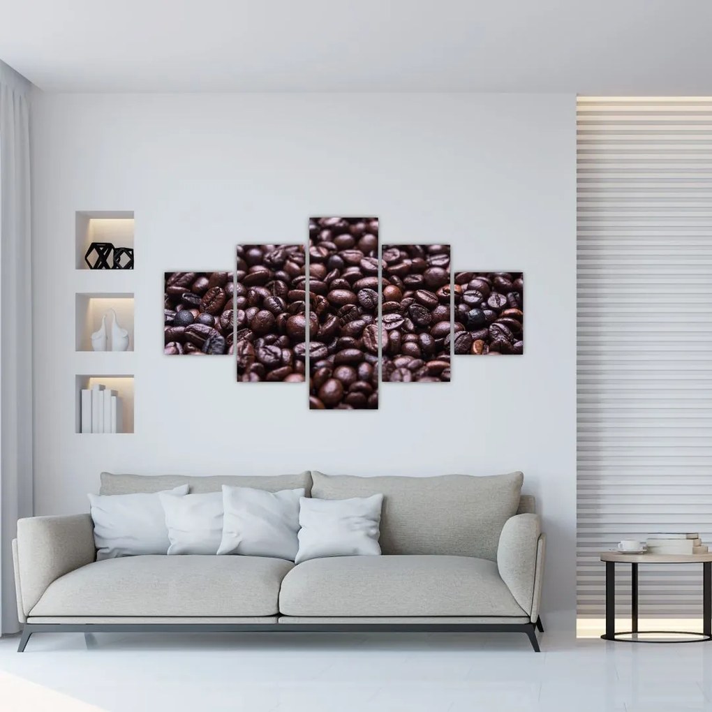 Obraz ziaren kawy (125x70 cm)